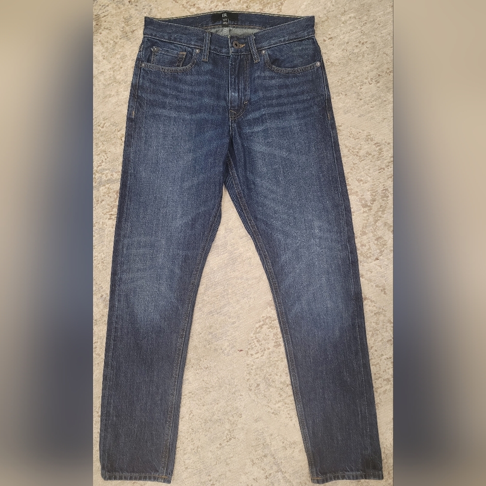 Mens Banana Republic Dark Blue Denim Jeans 28x 30